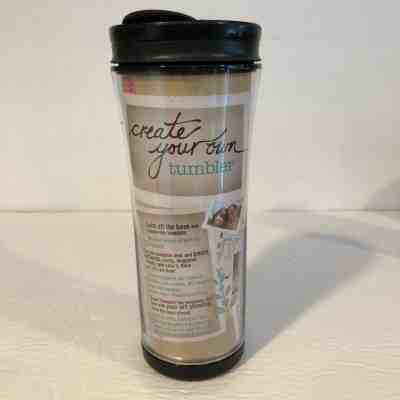 Starbucks 16oz plastic tumbler “Create Your Own”  2007 - Sold on eBay Nov, 12th 2019 for $15.00