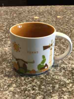 Five Starbucks You Are Here Mugs - Sold on eBay Nov, 12th 2019 for $25.00
