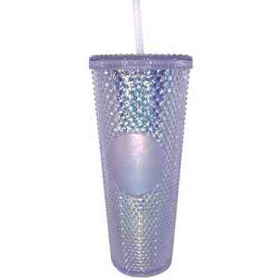 Starbucks 2019 Diamond Tumbler  cold Cup Straw New in Hand ready to ship - Sold on eBay Nov, 12th 2019 for $45.00