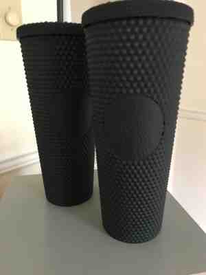 Starbucks Fall 2019 Limited Edition Studded 24 oz. Tumbler Cup - Matte Black - Sold on eBay Nov, 12th 2019 for $46.00