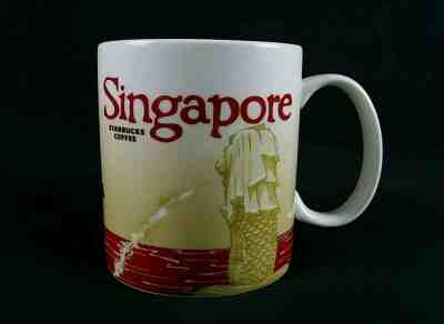 Starbucks Singapore Mug 2013 Global Icon Collector Series 16 oz W/ SKU - Sold on eBay Nov, 12th 2019 for $19.99