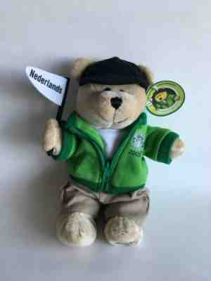 Starbucks Bearista Destination Series Bear Plush Stuffed Netherlands 2008 - Sold on eBay Nov, 12th 2019 for $24.99