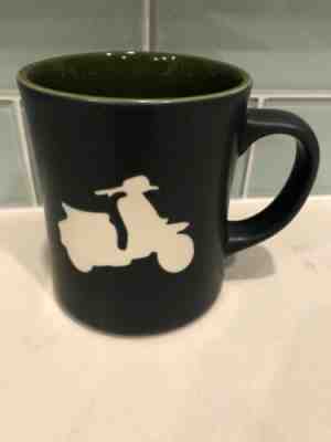 Starbucks Mug Vespa Scooter Moped 2011 Matte Black 16oz Italian Roast - Sold on eBay Nov, 12th 2019 for $21.00