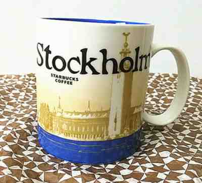 Starbucks Mug Coffee Cup Stockholm City Collector Series 16 oz - Sold on eBay Nov, 12th 2019 for $19.50