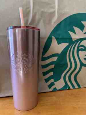 Rose Gold Starbucks Holiday 2019 Tumbler - Sold on eBay Nov, 12th 2019 for $25.00