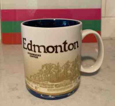2011 STARBUCKS MUG COFFEE Edmonton GLOBAL ICONS - Sold on eBay Nov, 12th 2019 for $79.00
