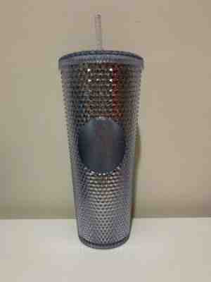 Starbucks Holiday Bling Studded Venti Tumbler - Platinum Silver - Sold on eBay Nov, 12th 2019 for $35.00
