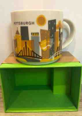 NEW IN BOX Starbucks You Are Here Collection Pittsburgh Mug - Sold on eBay Nov, 12th 2019 for $29.99