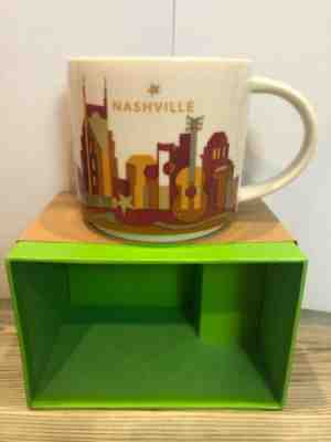NEW IN BOX Starbucks You Are Here Collection Nashville Mug - Sold on eBay Nov, 12th 2019 for $29.99