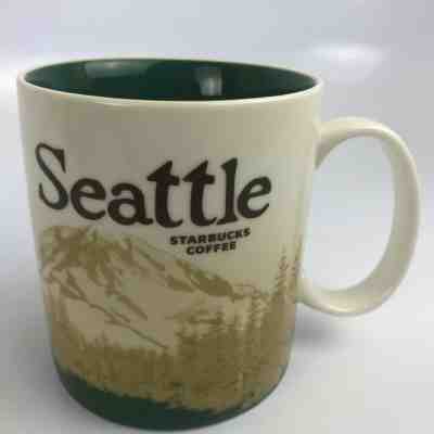 Seattle Starbucks Coffee Collector Series Coffee Tea Mug Cup 16 0z 2008 - Sold on eBay Nov, 12th 2019 for $23.95