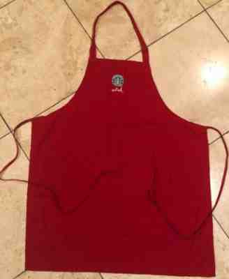 Vintage Starbucks Red Apron Wish Holiday Christmas Old Logo - Sold on eBay Nov, 12th 2019 for $49.99