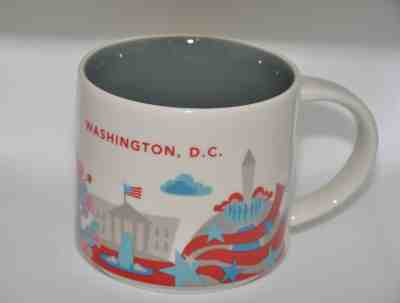Starbucks You Are Here Mug Washington DC USA 14oz Coffee Cup Collection 2015 - Sold on eBay Nov, 12th 2019 for $16.90