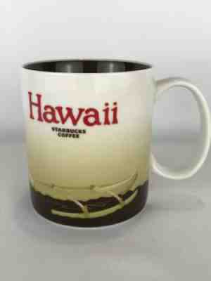 Starbucks Mug Hawaii USA Global Icon City Collection 2011 16oz Boat Surfer - Sold on eBay Nov, 12th 2019 for $24.90