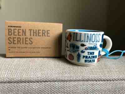 NEW Starbucks Illinois Been There Series Ornament - 2 oz - Sold on eBay Nov, 12th 2019 for $16.50