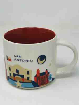 Starbucks San Antonio Collector Series Coffee Mug You Are Here Mug Coffee 14 oz - Sold on eBay Nov, 12th 2019 for $18.99