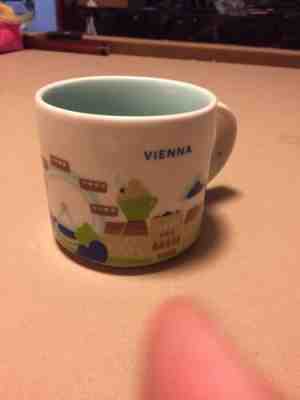 STARBUCKS You Are Here Collectors Mug Cup: VIENNA AUSTRIA 14 fl oz - Sold on eBay Nov, 12th 2019 for $30.00
