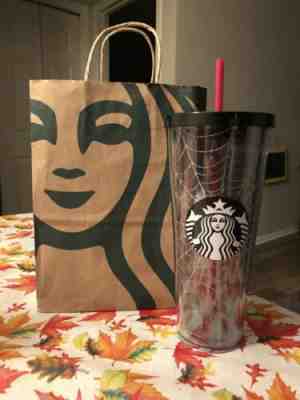 2019 Starbucks Halloween Tumbler Spider Web LIMITED EXCLUSIVE - Sold on eBay Nov, 12th 2019 for $35.00