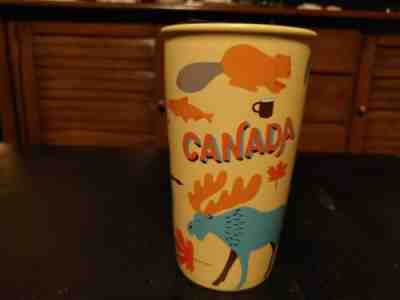 Starbucks Canada Wild Life Double Wall ceramic Tumbler Mug 12oz limited edition - Sold on eBay Nov, 11th 2019 for $15.00