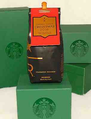 Starbucks Reserve Christmas Whole Bean Coffee 8.8oz - 2016 - Limited Edition - Sold on eBay Nov, 11th 2019 for $26.03