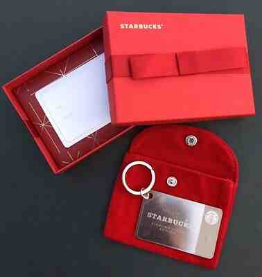 2014 LIMITED EDITION Sterling Silver STARBUCKS Card - No Value ( NEW )