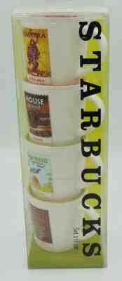 Starbucks Mini world mugs Set of Four Sumatra House Blend Serena Arabian Mocha - Sold on eBay Nov, 11th 2019 for $20.00