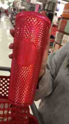 Starbucks Holiday 2019 Limited Edition Studded Tumbler Cup - Pink - Sold on eBay Nov, 11th 2019 for $25.00