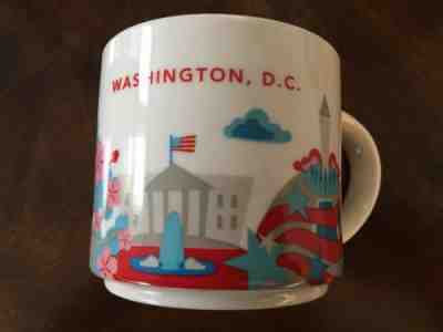 Starbucks Washington DC You Are Here Coffee Mug Cup 14 Oz Collection - Sold on eBay Nov, 11th 2019 for $19.99