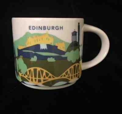Starbucks Edinburgh YAH Mug Scotland Castle Forth Bridge Dog You Are Here UK New - Sold on eBay Nov, 11th 2019 for $59.99