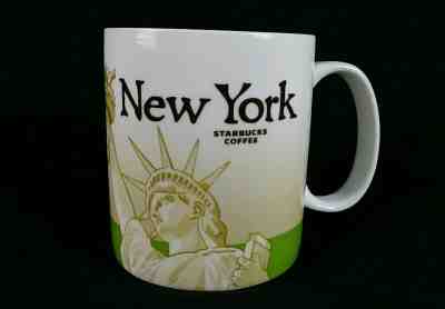 Starbucks New York Global Icon Collectors Series Coffee Mug 16 oz Cup 2009 - Sold on eBay Nov, 11th 2019 for $19.99