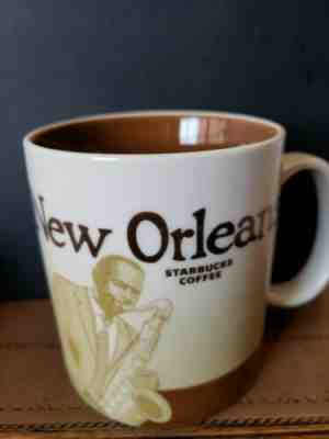 Starbucks Icon City Series Mug New Orleans Jazz-16 Oz-Discontinued - Sold on eBay Nov, 11th 2019 for $16.00