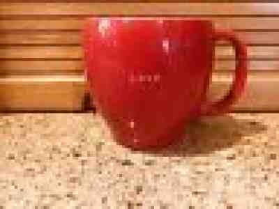  Starbucks 2004 Red LOVE Mug - Sold on eBay Nov, 11th 2019 for $19.99