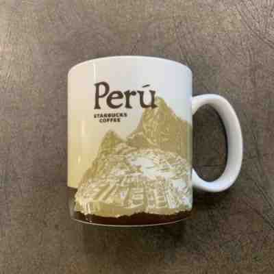 RARE 2010 Starbucks Peru Global Icon Collector Series Coffee Mug/Cup 16 oz Used. - Sold on eBay Nov, 11th 2019 for $42.00