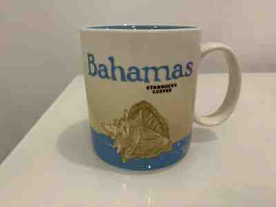 STARBUCKS Coffee Mug BAHAMAS Seashell Global Icon Collector 2015 Series 16 oz EC - Sold on eBay Nov, 11th 2019 for $17.00