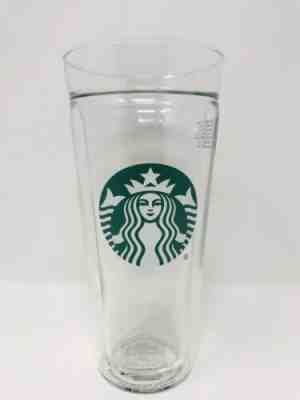 Starbucks Venti Clear Glass Double Wall Cold Cup Tumbler 20 oz New *GLASS ONLY* 