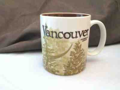 Starbucks Coffee Mug Vancouver City BC Collector Series 2009 16 oz FREE SHIPPING - Sold on eBay Nov, 11th 2019 for $39.95