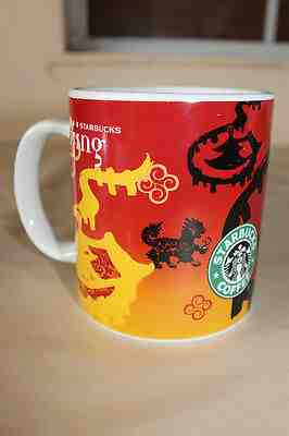 Starbucks Beijing China 20 oz Mug Cup Great Wall Temple Dragon - Sold on eBay Nov, 11th 2019 for $19.99