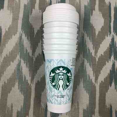 Starbucks Reusable Cup Collection 16 oz 6 Pack - Sold on eBay Nov, 11th 2019 for $25.00