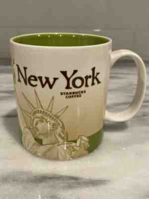 STARBUCKS New York City Icon Series Coffee Mug Cup 2011 - Sold on eBay Nov, 11th 2019 for $29.95