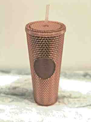 NWT Starbucks Rose Gold Studded Radiant Jeweled Iridescent 24oz  2019 - Sold on eBay Nov, 11th 2019 for $50.00