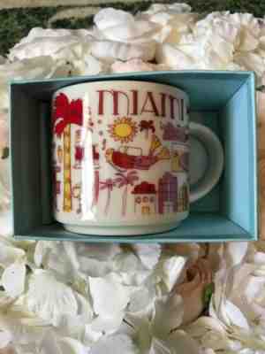 Brand NEW Miami Been There Series Starbucks 14 Oz Mug Collectable - Sold on eBay Nov, 11th 2019 for $23.99
