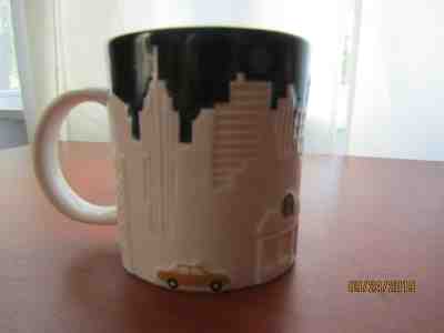 Starbucks New York City Mug Cup Skyline 2012 Collectors Series NYC City Taxi  - Sold on eBay Nov, 11th 2019 for $25.00