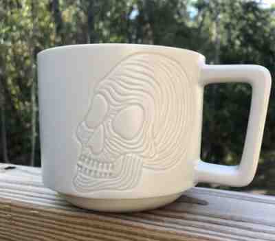 Halloween 2019 12oz Starbucks White Skull Coffee Mug New With SKU Rare HTF - Sold on eBay Nov, 11th 2019 for $15.99