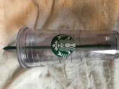 Starbuck's Venti Clear Acrylic Double Wall Tumbler 24 oz - Sold on eBay Nov, 11th 2019 for $16.40