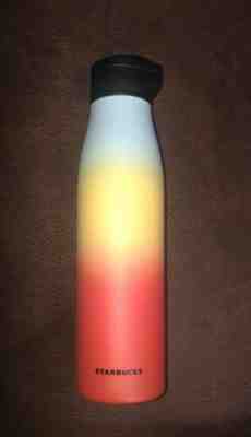 Starbucks Rainbow Pride Magnetic Lid Water Bottle 20 Fl Oz New Summer - RARE! - Sold on eBay Nov, 11th 2019 for $39.95