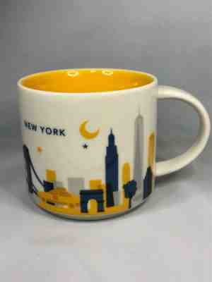 Starbucks Coffee Mug Cup YAH New York City You Are Here Collection - Sold on eBay Nov, 11th 2019 for $20.00