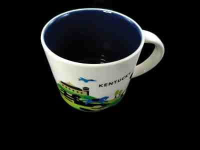 Starbucks Kentucky You Are Here Mug 14 ounce Horse Racing Derby Coffee Cup 2014 - Sold on eBay Nov, 10th 2019 for $18.99