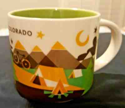 Starbucks Colorado You Are Here Mug 2013 14oz - Sold on eBay Nov, 10th 2019 for $19.50