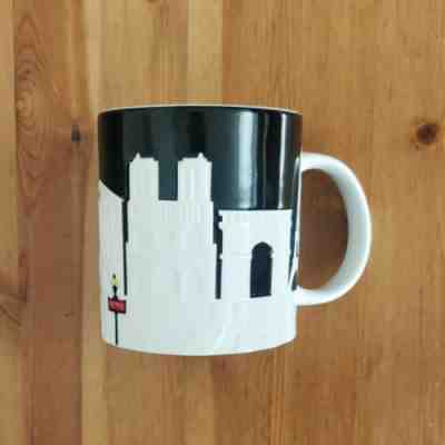 Starbucks Paris 3D Relief Collector Series Mug 2011 Skyline Eiffel Tower 16 oz - Sold on eBay Nov, 10th 2019 for $45.99
