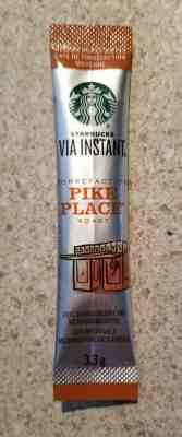Starbucks VIA Instant Pike Place Roast Med. Roast Coffee, 50 ct, best by 1/17/20 - Sold on eBay Nov, 10th 2019 for $28.50