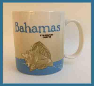 Starbucks Bahamas Coffee/Tea Mug - 16 Oz - Global Icon Collection- Seashell - Sold on eBay Nov, 10th 2019 for $18.99